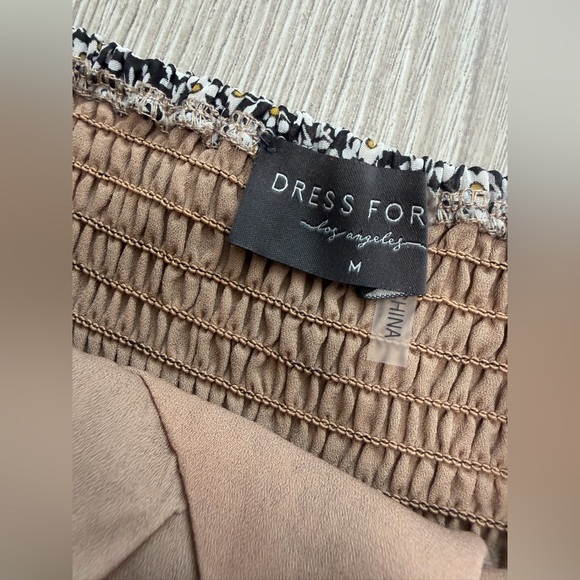 Boutique black white ruffle floral skater mini dress - Picture 6 of 7